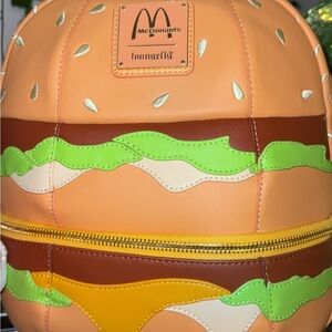 Loungefly McDonald's Burger Themed Backpack